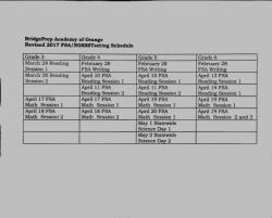 FSA TESTING 3rd, 4th, 5th & 6th Grade