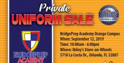 2019-2020 BPA of Orange Campus Ibiley Uniform Sale! 