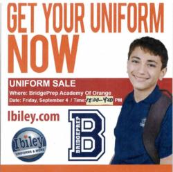 Uniform Sale 