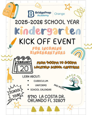 2025-2025 Kindergarten Kick Off Event (for incoming students)